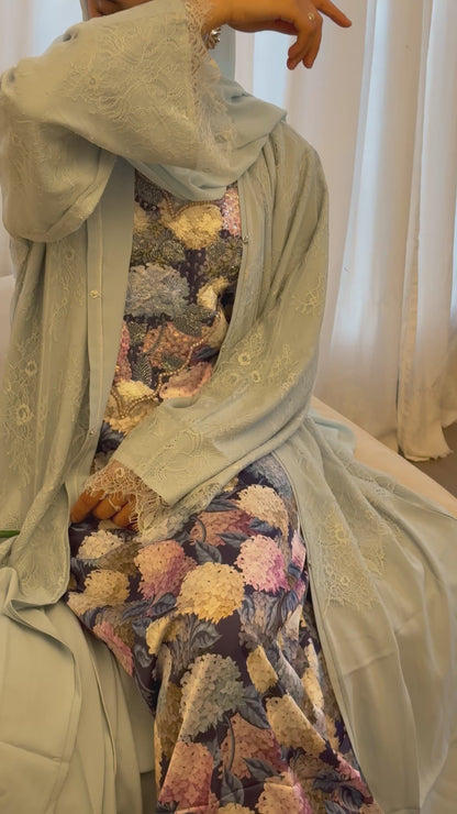 Abaya dentelle